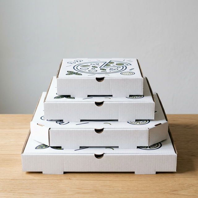 Pizza Kutusu Üretimi: Malzeme, Boyut ve Baskı Seçenekleri